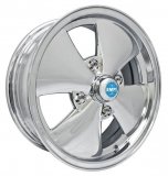 4 Spoke EMPI Wheel, Chrome , 5.5" Wide, Fits 4 on 130mm VW, Dunebuggy & VW