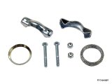 Muffler Clamps Clamp Install Kit Tail Pipe T-1 56-74 w/Wire Mesh Donut