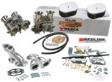 Redline weber Carburetor kit, Dual 44 IDF VW Type 1 Dual port