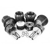 AA PISTONS, CAST 92mm x 69mm Piston & Thick Wall Cylinder Kit CUT FOR 94MM HEAD & 92 CASE