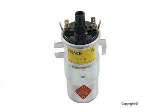 Coil, 6 Volt Bosch w/Bracket