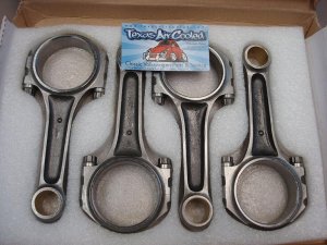 Connecting Rods, 4340 Forged I Beam T1 Stroker Stock Length
