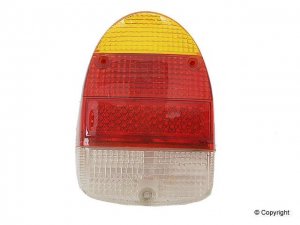 Lens, Taillight, Red/Amber Euro Bug 68-70