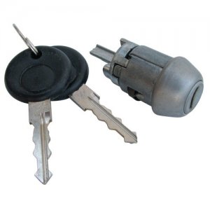 Switch, Ignition, T1 71-79 Lock and Tumbler with keys 113-905-855 B