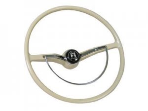 Steering Wheel, Complete, Ivory