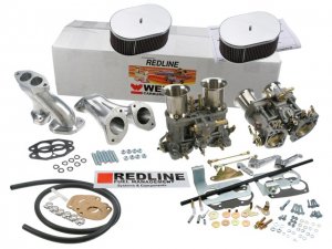 Redline weber Carburetor kit, Dual 48 IDF VW Type 1 Dual port
