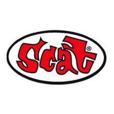 SCAT OVAL DECAL 3" Sticker