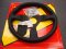 MOMO Steering Wheel, 320mm, Black Leather Monte Carlo