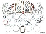 Type 4 Complete Engine Gasket Set w/o Crank Seals, GERMAN