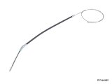 133-609-721 ( 133609721 ) EMERGENCY BRAKE CABLE - BEETLE 73-77 / SUPER BEETLE 73-79 / GHIA 73-74 / THING 73-74 - ALL WITH IRS - LEFT OR RIGHT - 1749MM (68.9 INCHES) OVERALL LENGTH - SOLD EACH