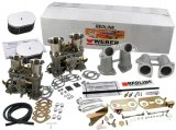 Redline weber Carburetor Kit, Dual 44 IDF Dual port VW Type 4 1.7, 1.8, & 2.0 4 BOLT VW & 3 BOLT PORSCHE