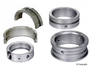 MAIN BEARINGS, T1 Engine MAHLE, STD CRANK, .080MM CASE, .080 THRUST