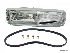 Porsche 928 Right Fog Light Lens