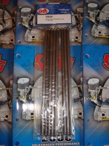 SCAT Hi-Rev Steel Pushrods 11.050 T1 1300-1600