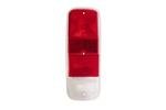 Tail Light Lens, RED/WHITE BUS 72-79