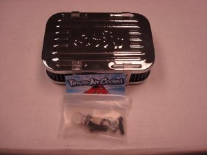 SCAT Stamped Rectangular Low Profile Filter Air Cleaner for Progressive