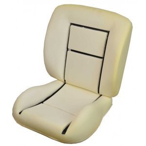 Sport Contoured Seat Pad Kit, 1 Bottom & 1 Backrest Pad,  Bug 1970-72 & Super Beetle 1971-72