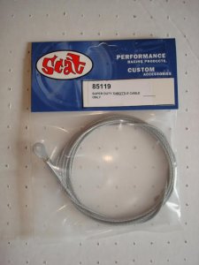 SCAT Super Duty Throttle Cable