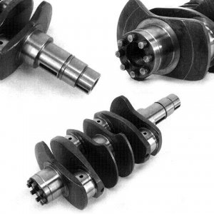 4340 Forged Counterweighted Air Cooled VW Crankshaft 74MM 4340 FORGED VW JOURNALS