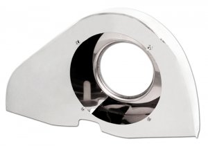 Chrome Ram Air Fan Shroud W/O Heater Ducts