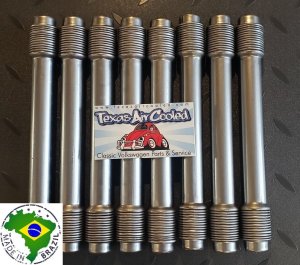 (311109335 311-109-335) SET OF 8 PUSH ROD TUBES - FIT ALL 13-1600CC BEETLE STYLE ENGINES - SET OF 8