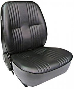 Left Lowback seat Black Vinyl