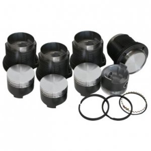 AA PISTONS, CAST 92mm x 69mm Piston & Thick Wall Cylinder Kit CUT FOR 94MM