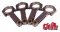 SCAT 4340 H-BEAM RODS - 5.394" VW 3/8" ARP 2000 BOLTS