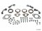 Gasket Kit, Muffler Installation Hardware, 36hp