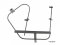 DOOR WINDOW REGULATOR RIGHT - BEETLE SEDAN 65-66