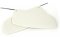 Off White Padded Sun Visors 1958-1964 Beetle sedan