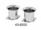 2.25" Chrome Velocity Stacks