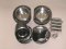 AA PISTONS TYPE 4 1700 Piston Kit 90mm X 66mm Flat Top