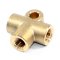 113-611-755 (113611755 803611755) T Piece brake Fluid Distributor BRASS BRAKE LINE T-FITTING - ALL BEETLE / GHIA / BUS 50-79 / TYPE 3 / THING